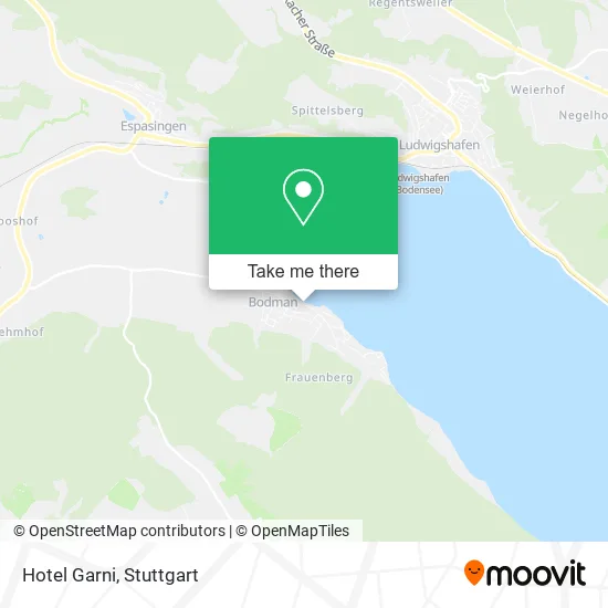 Карта Hotel Garni