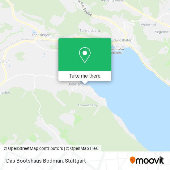 Карта Das Bootshaus Bodman