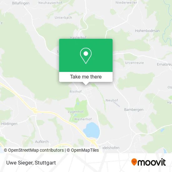 Карта Uwe Sieger