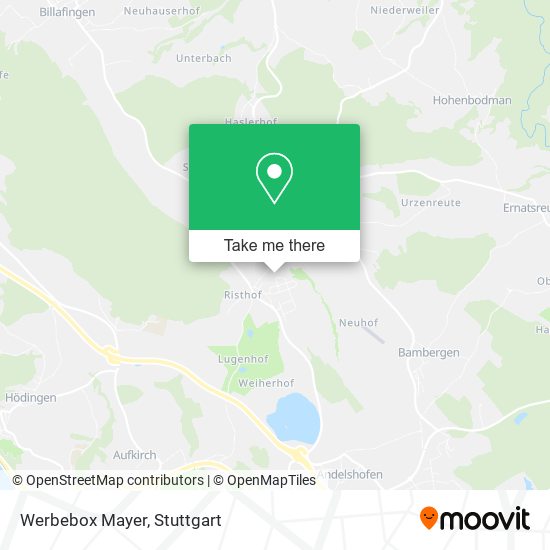 Карта Werbebox Mayer
