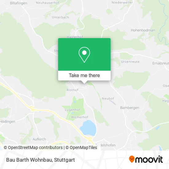 Карта Bau Barth Wohnbau
