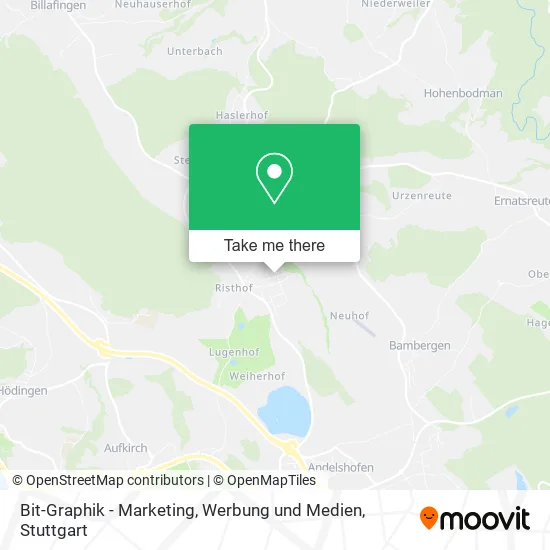 Карта Bit-Graphik - Marketing, Werbung und Medien