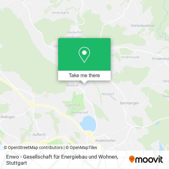 Enwo - Gesellschaft für Energiebau und Wohnen map