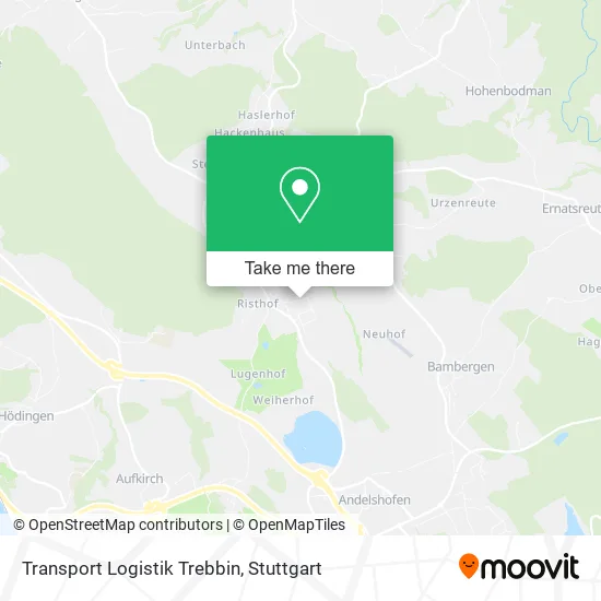 Карта Transport Logistik Trebbin