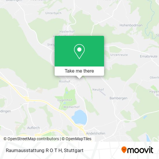 Raumausstattung R O T H map