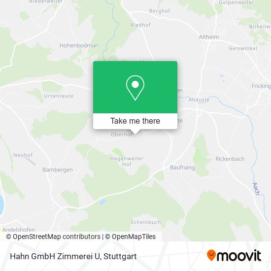 Hahn GmbH Zimmerei U map