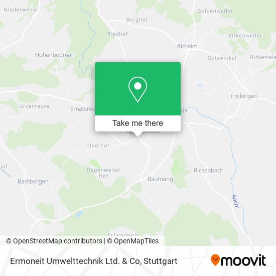 Ermoneit Umwelttechnik Ltd. & Co map