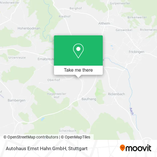 Карта Autohaus Ernst Hahn GmbH