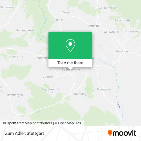 Карта Zum Adler