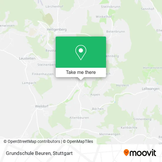 Карта Grundschule Beuren