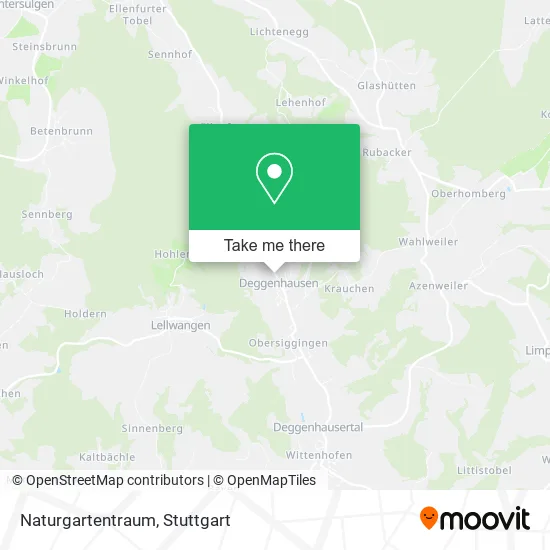Карта Naturgartentraum