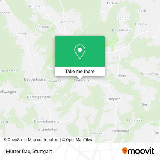 Карта Mutter Bau