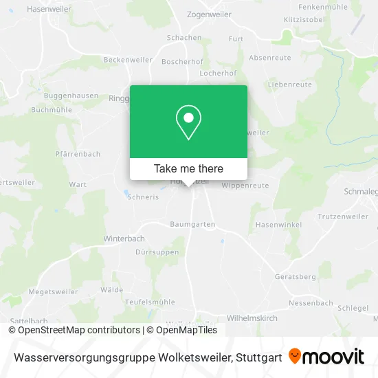 Карта Wasserversorgungsgruppe Wolketsweiler