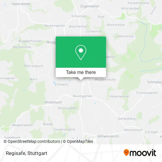 Карта Regisafe