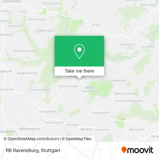RB Ravensburg map
