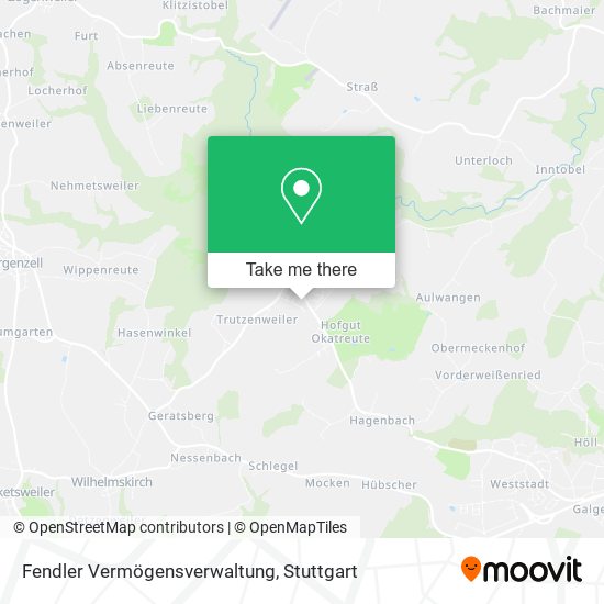 Fendler Vermögensverwaltung map