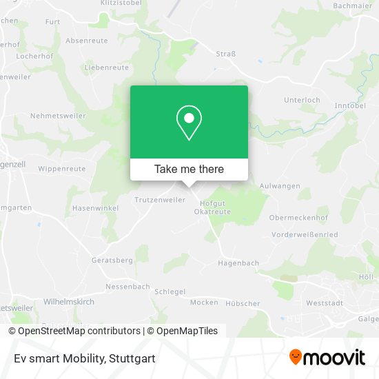 Ev smart Mobility map