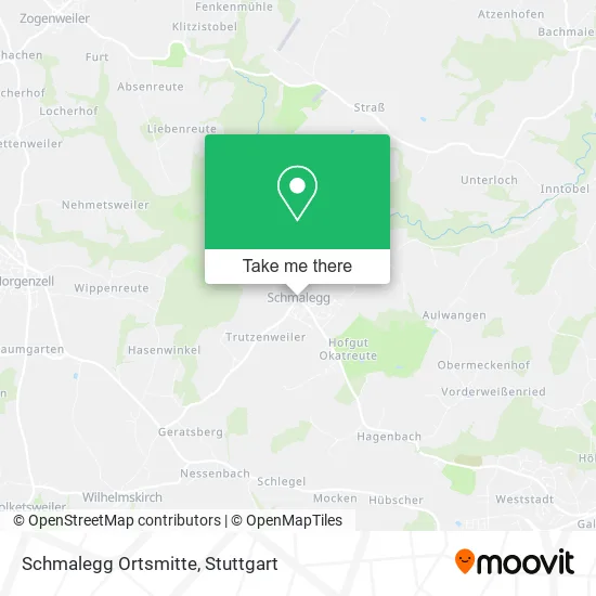 Карта Schmalegg Ortsmitte
