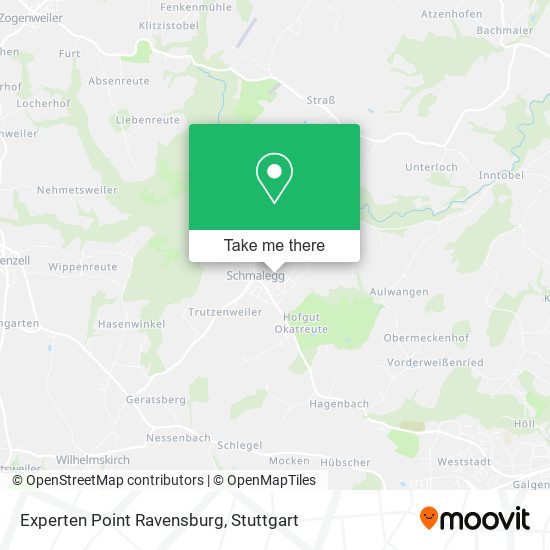 Experten Point Ravensburg map
