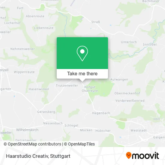 Карта Haarstudio Creativ