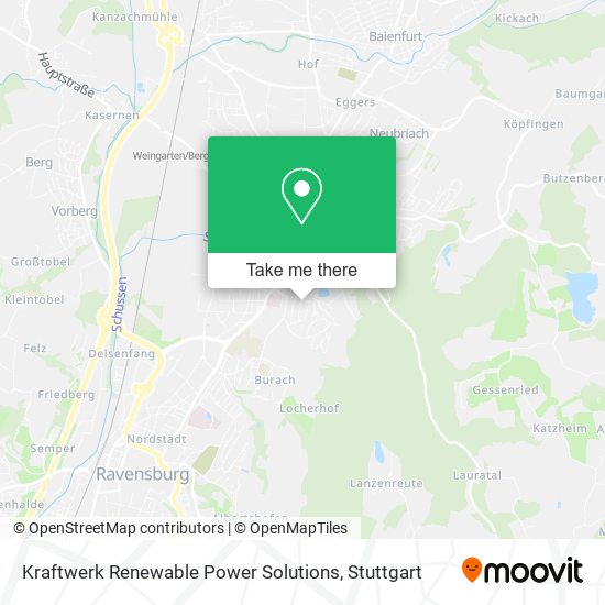 Карта Kraftwerk Renewable Power Solutions
