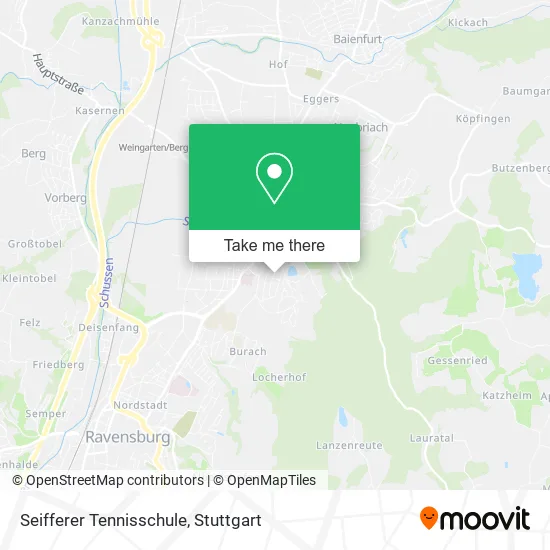 Seifferer Tennisschule map