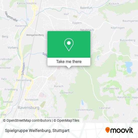 Spielgruppe Welfenburg map