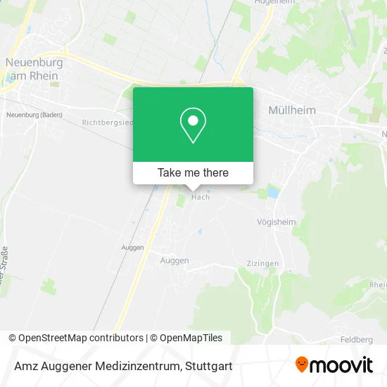 Карта Amz Auggener Medizinzentrum