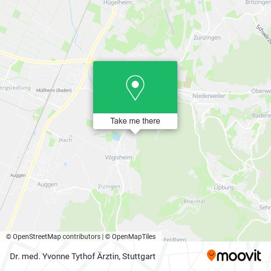 Dr. med. Yvonne Tythof Ärztin map