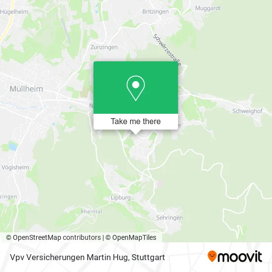 Карта Vpv Versicherungen Martin Hug