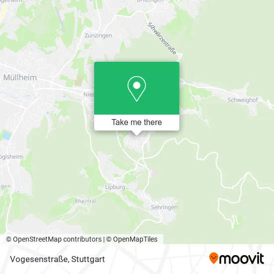 Карта Vogesenstraße