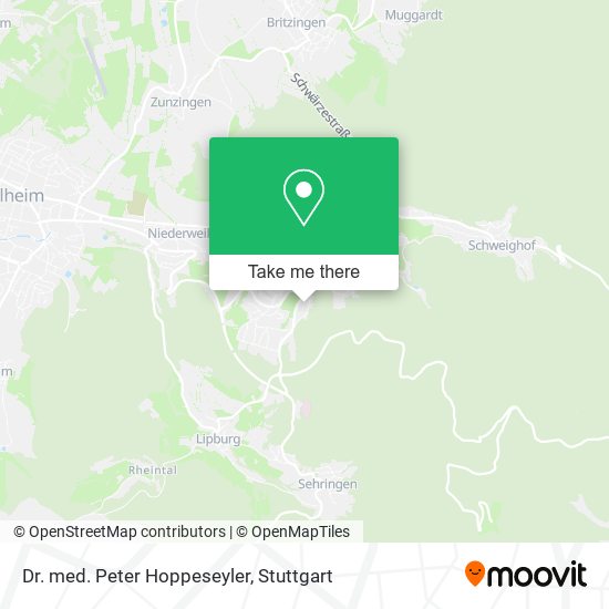 Dr. med. Peter Hoppeseyler map