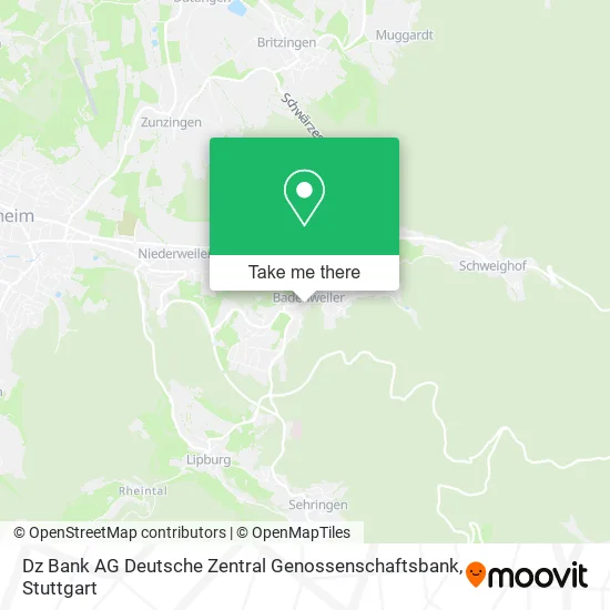 Карта Dz Bank AG Deutsche Zentral Genossenschaftsbank