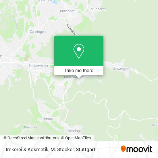 Imkerei & Kosmetik, M. Stocker map