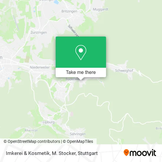 Карта Imkerei & Kosmetik, M. Stocker