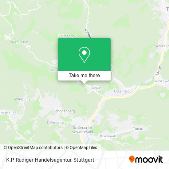 K.P. Rudiger Handelsagentur map