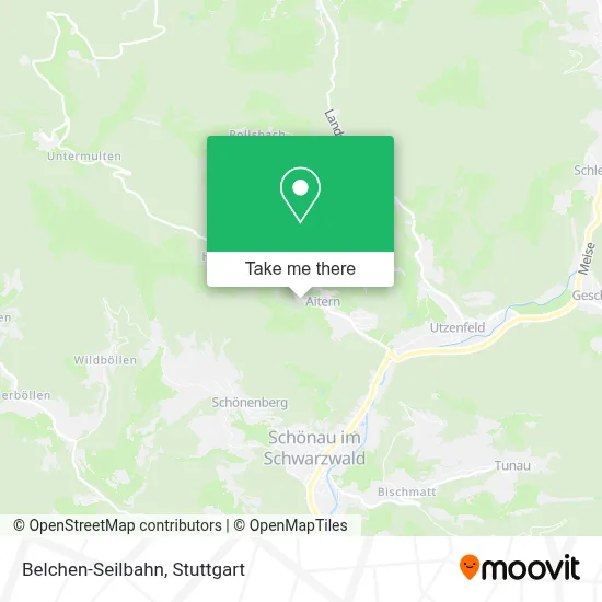 Belchen-Seilbahn map