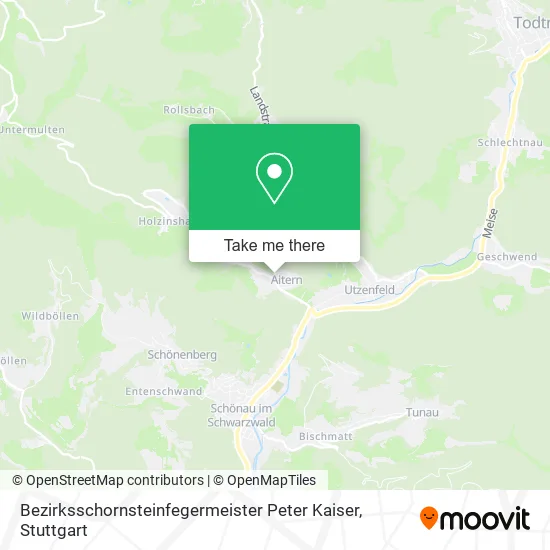 Карта Bezirksschornsteinfegermeister Peter Kaiser