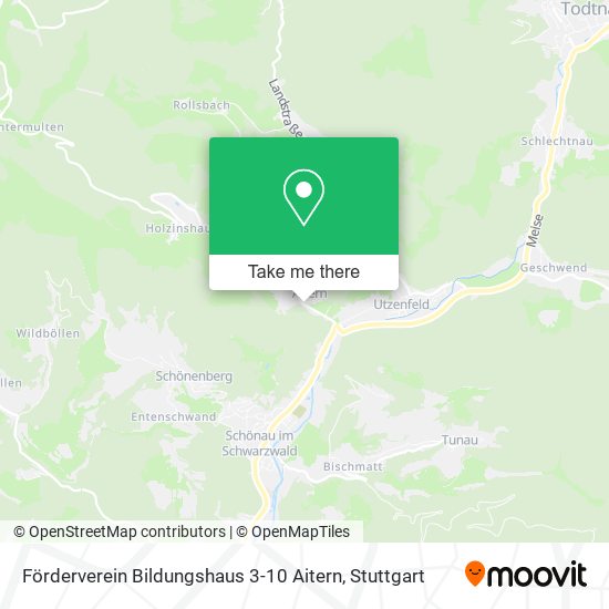 Förderverein Bildungshaus 3-10 Aitern map