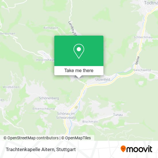 Trachtenkapelle Aitern map
