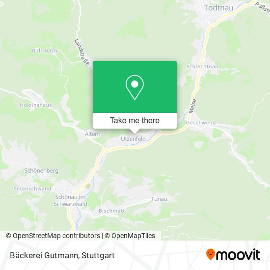 Bäckerei Gutmann map
