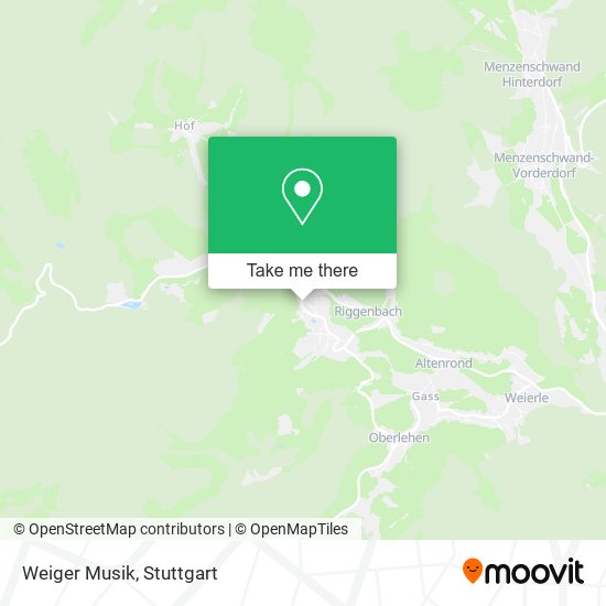 Weiger Musik map