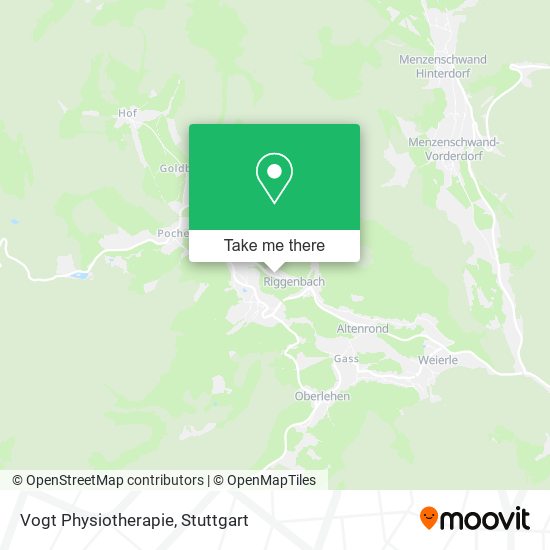Карта Vogt Physiotherapie