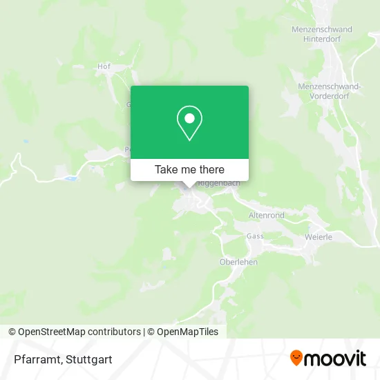 Pfarramt map