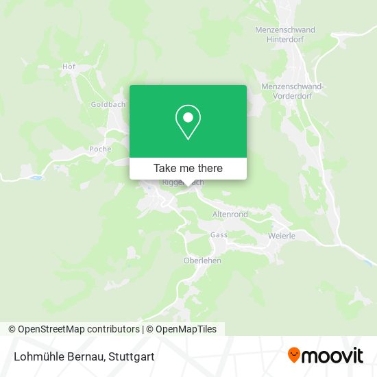Lohmühle Bernau map
