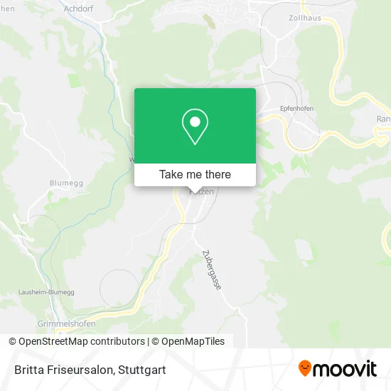 Карта Britta Friseursalon