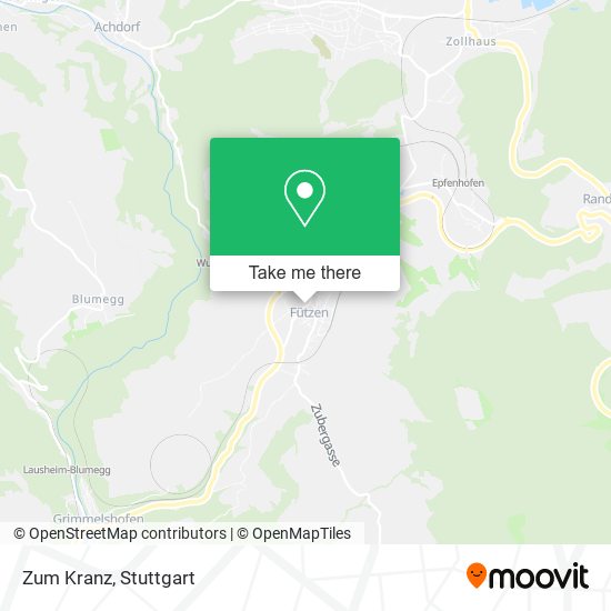 Карта Zum Kranz