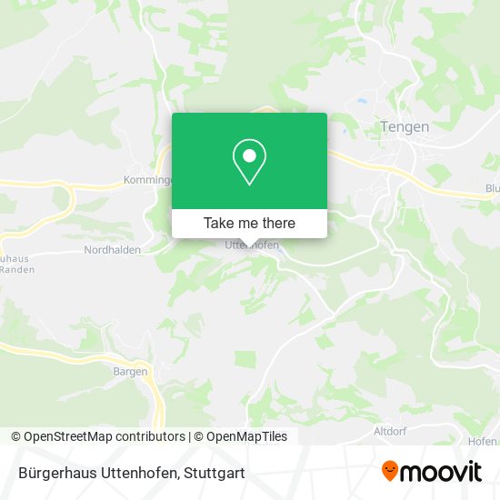 Bürgerhaus Uttenhofen map