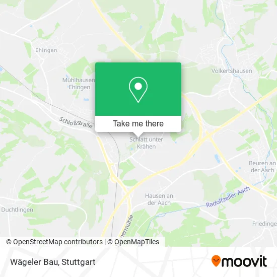 Карта Wägeler Bau