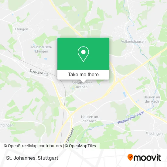 Карта St. Johannes